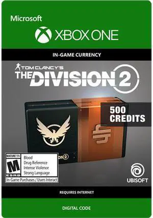 Tom Clancy's The Division 2: 500 Premium Credits Pack Xbox One [Digital Code]