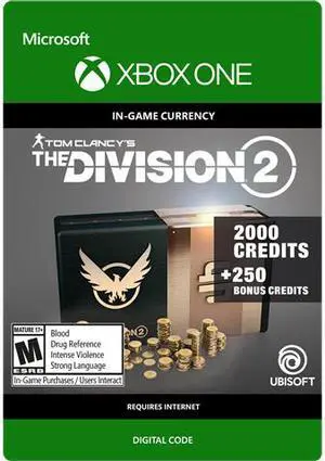 Tom Clancy's The Division 2: 2250 Premium Credits Pack Xbox One [Digital Code]