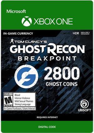 Ghost Recon Breakpoint: 2400 (+400 bonus) Ghost Coins Xbox One [Digital Code]