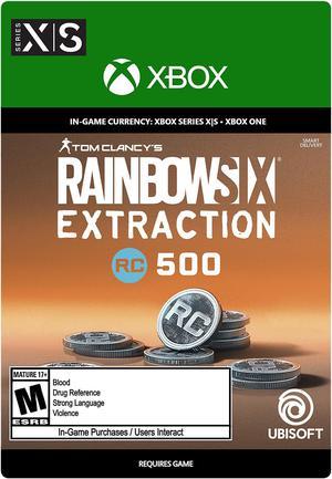 Tom Clancys Rainbow Six Extraction 500 REACT Credits Xbox Series X  S  Xbox One Digital Code