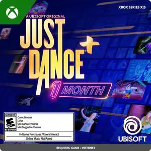 Just Dance Plus: 1 Month Subscription Xbox Series X|S [Digital Code]