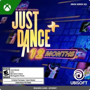 Just Dance Plus: 12 Month Subscription Xbox Series X|S [Digital Code]