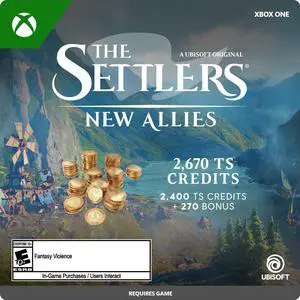 The Settlers: New Allies Virtual Currency - 2670 Credits Xbox One [Digital Code]
