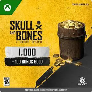 Skull and Bones 1100 Gold Xbox Series X|S [Digital Code]