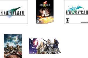 Final Fantasy Power Pack (III + IV + VII + VIII + XIII) [Online Game Codes]