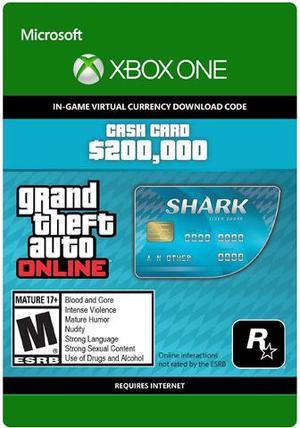 Grand Theft Auto V - Tiger Shark Cash Card - XBOX One [Digital Code]