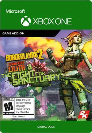 Borderlands 2: Commander Lilith & the Fight for Sanctuary Xbox One [Digital Code]