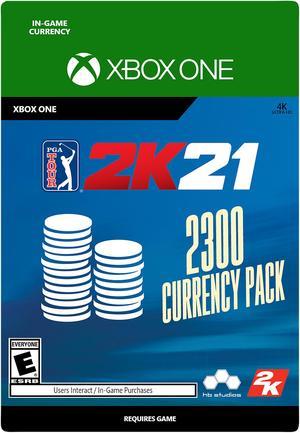 PGA Tour 2K21: 2300 Currency Pack Xbox One [Digital Code]