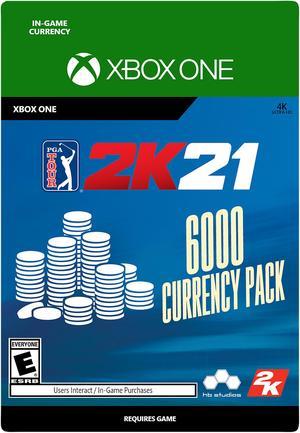 PGA Tour 2K21: 6000 Currency Pack Xbox One [Digital Code]