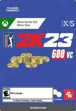 PGA Tour 2K23 - 600 VC Pack Xbox Series X|S, Xbox One [Digital Code]