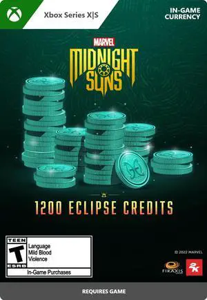 Marvel's Midnight Suns: 1,200 Eclipse Credits Xbox Series X|S [Digital Code]