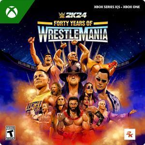 WWE 2K24: 40 Years of Wrestlemania Edition Xbox Series X|S, Xbox One [Digital Code]