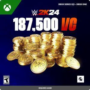 WWE 2K24: 187,500 Virtual Currency Pack Xbox Series X|S, Xbox One [Digital Code]