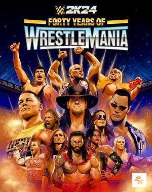 WWE 2K24 Forty Years of WrestleMania Edition - PC [Steam Online Game Code]
