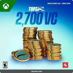 TopSpin 2K25: 2,700 Virtual Currency Pack Xbox Series X|S, Xbox One [Digital Code]