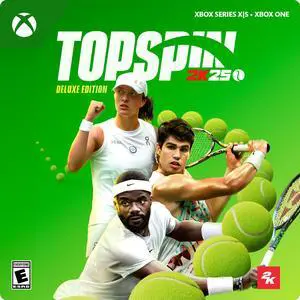 TopSpin 2K25: Deluxe Edition Xbox Series X|S, Xbox One [Digital Code]