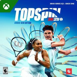 TopSpin 2K25 (Cross-Gen) Xbox Series X|S, Xbox One [Digital Code]