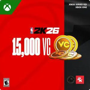 NBA 2K26: 15,000 Virtual Currency Pack Xbox Series X|S, Xbox One [Digital Code]