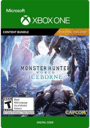 Monster Hunter World: Iceborne Digital Deluxe DLC Xbox One [Digital Code]