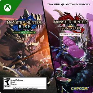 Monster Hunter Rise + Sunbreak Deluxe Xbox Series X|S, Xbox One, Windows [Digital Code]