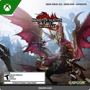 Monster Hunter Rise: Sunbreak Xbox Series X|S, Xbox One, Windows [Digital Code]