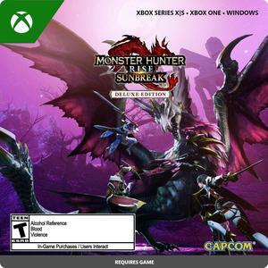 Monster Hunter Rise: Sunbreak Deluxe Edition Xbox Series X|S, Xbox One, Windows [Digital Code]