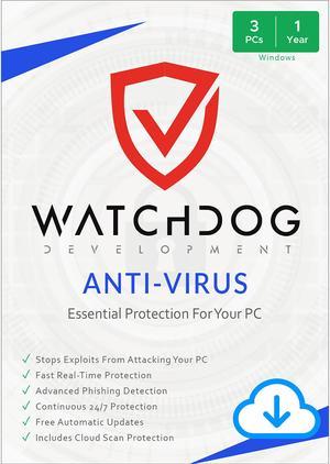 Watchdog Anti-Virus | PC | 3 PCs | 1 Year - Download