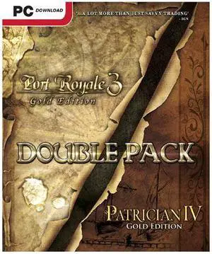 Port Royale 3 Gold + Patrician IV Gold -  Double Pack [Online Game Code]
