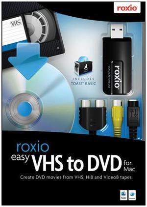 Roxio Easy VHS To DVD For Mac