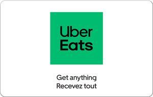 Uber Eats $25 Gift Card (Email Delivery)