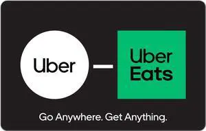 Uber $60 Gift Card (Email Delivery)