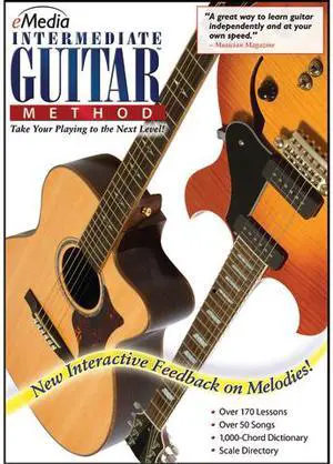 eMedia Intermediate Guitar Method (Mac) - Download