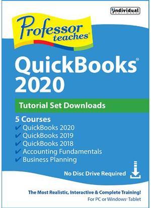 Individual Software Professor Teaches QuickBooks 2020 - Download