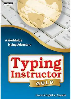 Individual Software Typing Instructor Gold