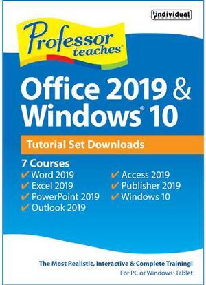 Individual Software Professor Teaches Office 2019 & Windows 10
