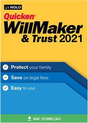 Quicken WillMaker & Trust 2021 for Mac - Download