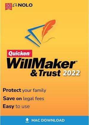 Quicken WillMaker & Trust 2022 - Download Mac