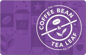 The Coffee Bean & Tea Leaf $50 Gift Card (Email Delivery) The Coffee Bean & Tea Leaf $50 Gift Card (Email Delivery)
