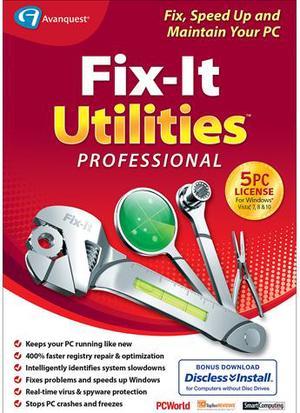 Avanquest Fix-It Utilities Pro 15 - Download