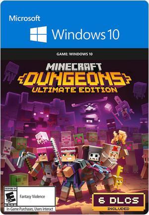 Minecraft Dungeons Ultimate Edition Windows 10 Digital Code