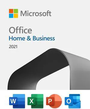 Microsoft Office Home & Business 2021 | One Time Purchase, 1 Device | Windows 10 and 11 PC/Mac Keycard