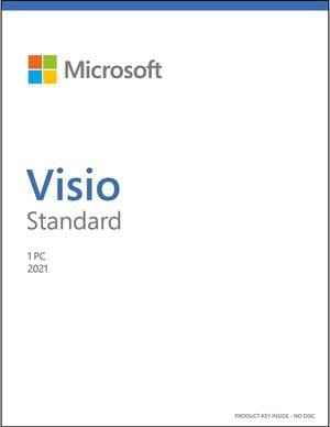 Microsoft Visio Standard 2021 / Windows 10 - Download - 1PC