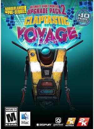 Borderlands: The Pre-Sequel - Claptastic Voyage and Ultimate Vault Hunter Upgrade Pack 2 (MAC) [Online Game Code]