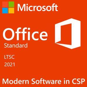 Microsoft Office LTSC Standard for Mac 2021 | Modern Software in CSP | Perpetual | Tenant ID Required | Academic Business End User