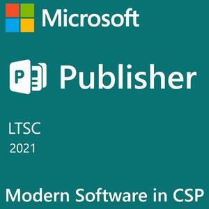 Microsoft Publisher LTSC 2021 | Modern Software in CSP | Perpetual | Tenant ID Required | Nonprofit Business End User