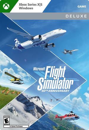 Microsoft Flight Simulator 40th Anniversary Deluxe Edition Xbox Series X|S, Windows [Digital Code]