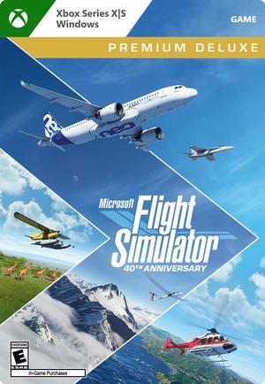Microsoft Flight Simulator 40th Anniversary Premium Deluxe Edition Xbox Series X|S, Windows [Digital Code]