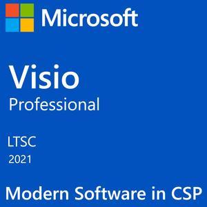 Microsoft Visio LTSC PRO 2021 | Modern Software in CSP | Perpetual | Tenant ID Required | Commercial Business End User