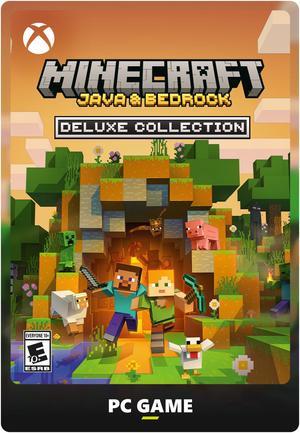 Minecraft Java  Bedrock Deluxe Collection Windows Digital Code