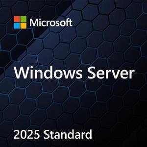 Microsoft Windows Server 2025 Standard 64-bit License (24 Core, OEM, DVD) - OEM